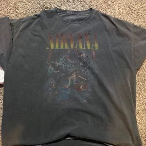 UO Nirvana mtv unplugged oversized t-shirt